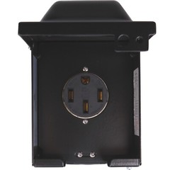 50 Amp RV Hookup Power Outlet Circuit Breaker Receptacle Box Rainproof Enclosure