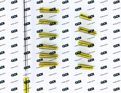 Titanium Interference ACL Screws 7mm Diameter 20-25mm Length 20 Pcs W/ Drive