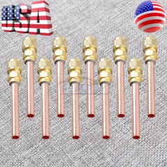 10 Service/Access Valve 1/4″ SAE *1/4″ OD *2.75″ Stem Core AC Refrigeration Kit