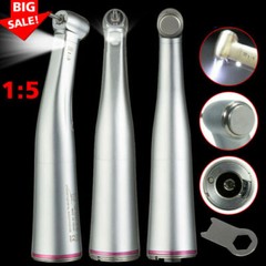 Dental 1:5 Fiber Optic Contra Angle Handpiece Red Ring fit for NSK Ti-MAX X95L