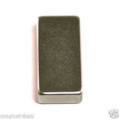 10 Strong 1×1/2×1/4 Inch Grade N42 Rare Earth Neodymium Block Magnet