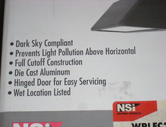 NSI Lighting Full Cutoff Large Light Wallpack Bronze 250W Metal Halide Lamp