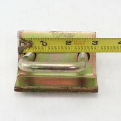 Super Strut U-501/2 Beam Clamp 3″ Wide w/ Hex Nut and U-Bolt Steel Channel