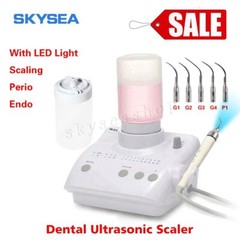 Dental Ultrasonic Scaler LED/No-LED Detachable Handpiece Scaling Perio Endo EMS