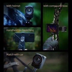 Thermal Imaging Night Vision, Super Resolution, 50Hz High Frame Rate