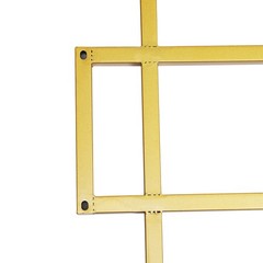 Gold Metal Clothing Display Rack ‎floor Standing Clothes Rack For Clothing Store
