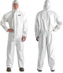 Hazmat Suit Disposable Coverall | Heavy Duty Full Body Paint Coverall & Suit In