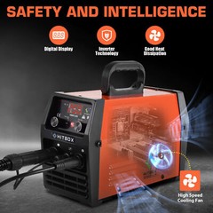 HITBOX 3IN1 110/220V MIG Welder Stick MMA LIFTTIG Gasless MIG Weld Machine/Glove