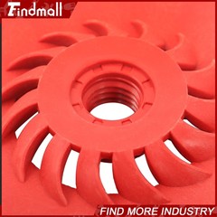 Findmall 10 PCS 4-1/2″ x 7/8″ 40 Grits Type 29 Ceramic Grain Flap Sanding Discs