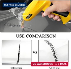 1200PCS Plastic Welding Staples, 6 Sizes 0.6mm 0.8mm Big Wave Plastic Welder USA