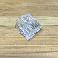 20x DEC MMJ RJ12 Modular Plug Left Latch Offset 6P6C Crimp Connector