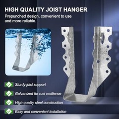 Joist Hangers 2X6 for Wood 20 Gauge Galvanized Face Mount Joist Hanger