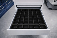 32pc 3×6″ Drawer Organizer Bins Modular Storage Hardware Craft Toolbox System