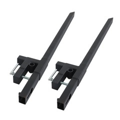 Heavy Duty 60 In 2000 lbs Quick Attach Bucket Fork Clamp on Pallet Forks