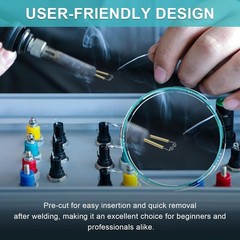 User-Friendly 1000PCS 0.8mm Hot Staples for Quick and Reliable Plastic Repairs