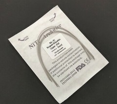 50Packs Dental Orthodontic Super Elastic Wire Niti Round Arch Wires Ovoid Form