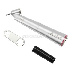 Dental 45° Angle push button head contra angle fiber optic 1:4.2 handpiece USA