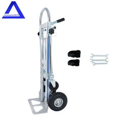 3 in 1 Design 1000 Lbs,Hand Trucks Heavy Duty Aluminum Dolly Cart