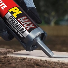 PL Max Waterproof Construction Adhesive 9oz – Strong All-Weather Bond