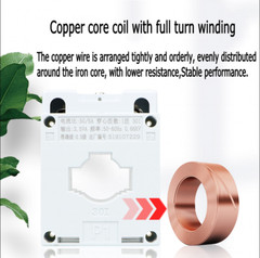 20/5A~1000/5A 30/40/50 Hole BH-0.6 series Current Transformer Copper Silver Wire