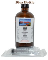 Water Purification Solution 100% Pure 3000ppm 16oz Glass Bottle Ready Made