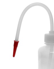 Wash Bottle, 250ml – Polyethylene – Flexible Delivery Tube – Eisco Labs