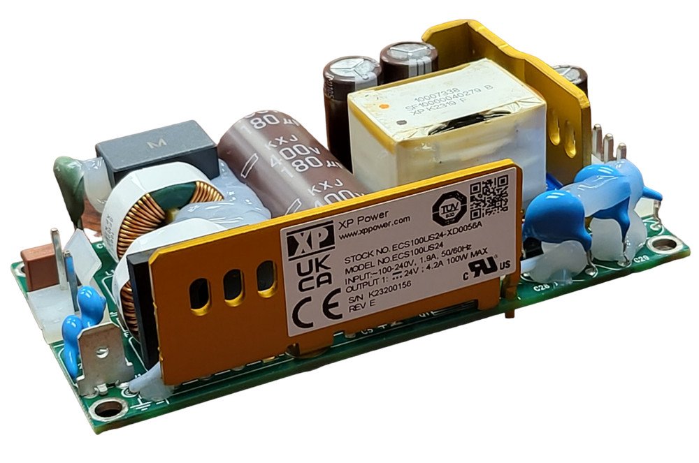 NEW XP Power ECS100US24 Output 24V 4.2A 100W AC/DC Convert (No Enclosure)