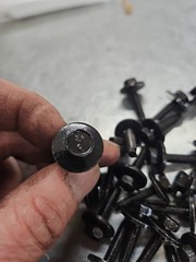 M6 x 1.0x30mm Hex Cap Cone Washer Sems Screw Steel Cl 9.8 Rie5230/4 (10pc)