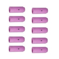 TIG Ceramic Cup 10N46 #8 Welding ALUMINA Nozzle 1/2″ Fits TIG 17, 18, 26 Qty 10