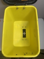 John Deere Planter Insecticide Box A58499 with Lid AA53856 & Meter A50861