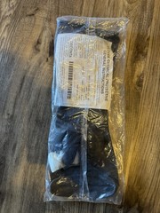 Chemical Protective Glove Set Black Medium