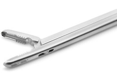 RUGGLES RB6402 Ivd Rongeur Straight Fenestrated Serrated Peapod 3.5x11mm Bite 6″