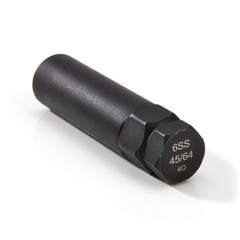 Steelman 6-Spline 45/64-Inch Locking Lug Nut Socket, 78540