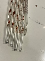 COREX 1 mL Reusable Volumetric Glass Pipette no. 37025