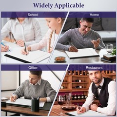 2 Pcs Note Pads 11″ x 9.5″ Legal Pads College Ruled Notepad Micro Perforated …