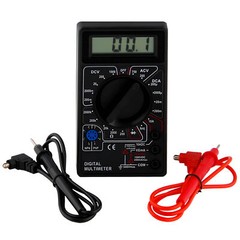 7 Fn Digital Multimeter AC DC Voltage Volt 10 Amp Current Resistance Ohm Meter