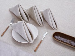 Linen Tablecloth 100% Pure Linen Table Cloth for Rectangle Tables Machine