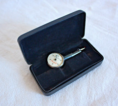 Starrett Last Word 711-F dial indicators (qty. 2) with cases and repair manual