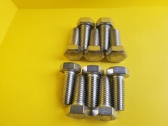M12 X 1.75 – 30mm Stainless Steel Metric 12 x 30 Hex Head 10 Bolts Screw Unbrako