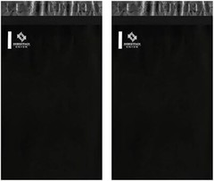 Poly Envelopes Self Sealing Shipping Envelopes 100 Pack 10×13 Black Plastic