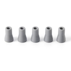 10 Pcs Dental Saliva Ejector Weak Suction Rubber Snap Tip Adapter
