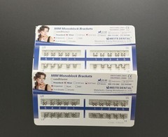 50Set Dental Orthodontic MIM Monoblock Brackets Mini Edgewise 022 Slot 345 hooks
