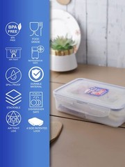 LOCK & LOCK Easy Essentials On The Go Meal Prep Lunch Box, Airtight Container…