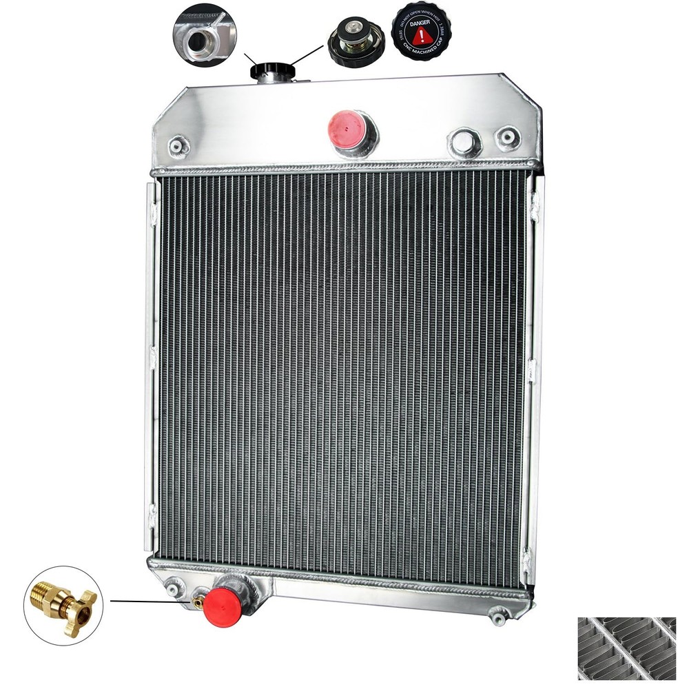 2485B283 All Aluminum 6 Row Generator Radiator Perkins 1006-6T Stationary