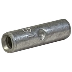(100) Non-Insulated 16-14 Gauge Uninsulated Butt Splice Connector Wire Terminal