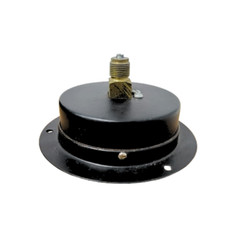 “Ji” Commercial Pressure Gauge, 4″ Dial, 0-3.5 Kg/Cm², Back Entry, MS Body