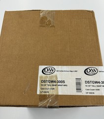 D&W 10 1/4″ Giant Wrapped Plastic Drinking Straws Full Case 4 Packs of 300 Each