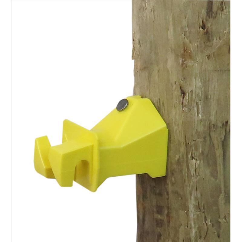 Dare SNUG-SWP-25 Yellow Plastic Sung Wood Post Insulator