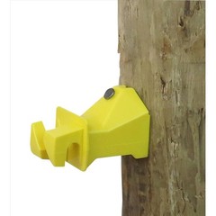 Dare SNUG-SWP-25 Yellow Plastic Sung Wood Post Insulator
