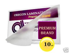 500/pack 10 Mil Letter size Hot Laminating Pouches 9 x 11-1/2 Clear 9×11.5